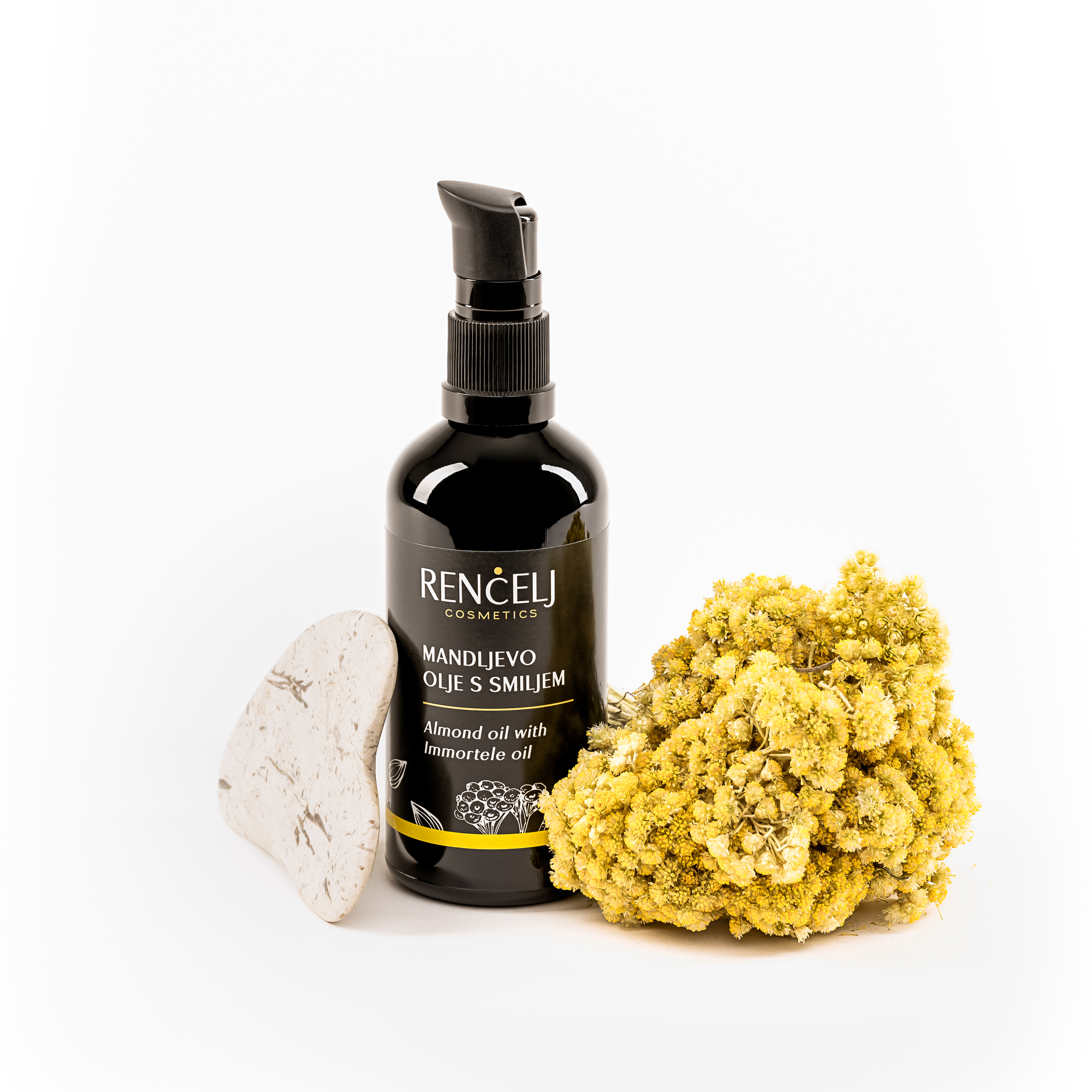 mandljevo olje s smiljem